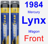 Front Wiper Blade Pack for 1984 Mercury Lynx - Assurance