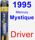 Driver Wiper Blade for 1995 Mercury Mystique - Assurance