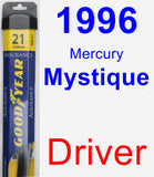 Driver Wiper Blade for 1996 Mercury Mystique - Assurance