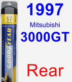 Rear Wiper Blade for 1997 Mitsubishi 3000GT - Assurance