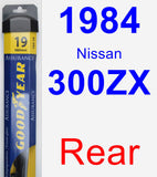 Rear Wiper Blade for 1984 Nissan 300ZX - Assurance