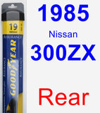 Rear Wiper Blade for 1985 Nissan 300ZX - Assurance