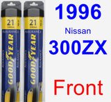 Front Wiper Blade Pack for 1996 Nissan 300ZX - Assurance