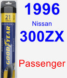 Passenger Wiper Blade for 1996 Nissan 300ZX - Assurance