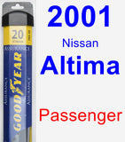 Passenger Wiper Blade for 2001 Nissan Altima - Assurance