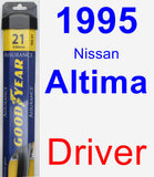 Driver Wiper Blade for 1995 Nissan Altima - Assurance