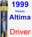 Driver Wiper Blade for 1999 Nissan Altima - Assurance