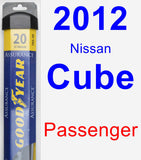 Passenger Wiper Blade for 2012 Nissan Cube - Assurance