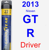 Driver Wiper Blade for 2013 Nissan GT-R - Assurance