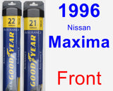 Front Wiper Blade Pack for 1996 Nissan Maxima - Assurance