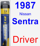 Driver Wiper Blade for 1987 Nissan Sentra - Assurance