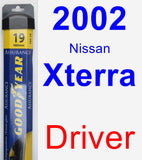 Driver Wiper Blade for 2002 Nissan Xterra - Assurance