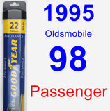 Passenger Wiper Blade for 1995 Oldsmobile 98 - Assurance