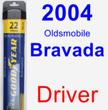 Driver Wiper Blade for 2004 Oldsmobile Bravada - Assurance