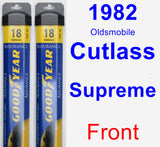 Front Wiper Blade Pack for 1982 Oldsmobile Cutlass Supreme - Assurance