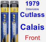 Front Wiper Blade Pack for 1979 Oldsmobile Cutlass Calais - Assurance