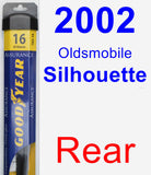 Rear Wiper Blade for 2002 Oldsmobile Silhouette - Assurance