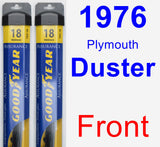 Front Wiper Blade Pack for 1976 Plymouth Duster - Assurance