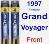 Front Wiper Blade Pack for 1997 Plymouth Grand Voyager - Assurance