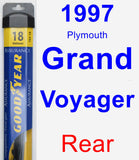 Rear Wiper Blade for 1997 Plymouth Grand Voyager - Assurance