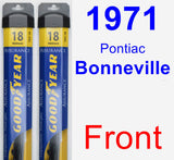 Front Wiper Blade Pack for 1971 Pontiac Bonneville - Assurance
