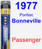 Passenger Wiper Blade for 1977 Pontiac Bonneville - Assurance