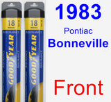 Front Wiper Blade Pack for 1983 Pontiac Bonneville - Assurance