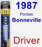 Driver Wiper Blade for 1987 Pontiac Bonneville - Assurance