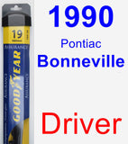 Driver Wiper Blade for 1990 Pontiac Bonneville - Assurance