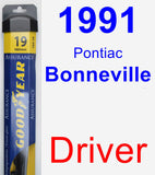 Driver Wiper Blade for 1991 Pontiac Bonneville - Assurance