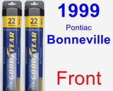 Front Wiper Blade Pack for 1999 Pontiac Bonneville - Assurance