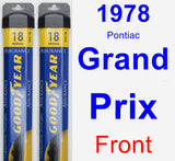 Front Wiper Blade Pack for 1978 Pontiac Grand Prix - Assurance