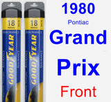 Front Wiper Blade Pack for 1980 Pontiac Grand Prix - Assurance