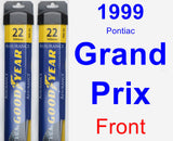 Front Wiper Blade Pack for 1999 Pontiac Grand Prix - Assurance