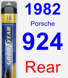 Rear Wiper Blade for 1982 Porsche 924 - Assurance