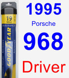 Driver Wiper Blade for 1995 Porsche 968 - Assurance