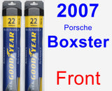 Front Wiper Blade Pack for 2007 Porsche Boxster - Assurance