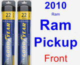 Front Wiper Blade Pack for 2010 Ram Ram Pickup - Assurance