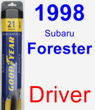 Driver Wiper Blade for 1998 Subaru Forester - Assurance