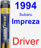 Driver Wiper Blade for 1994 Subaru Impreza - Assurance