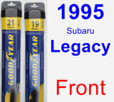 Front Wiper Blade Pack for 1995 Subaru Legacy - Assurance