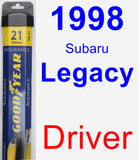 Driver Wiper Blade for 1998 Subaru Legacy - Assurance