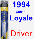 Driver Wiper Blade for 1994 Subaru Loyale - Assurance