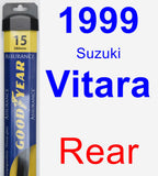 Rear Wiper Blade for 1999 Suzuki Vitara - Assurance