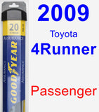 Passenger Wiper Blade for 2009 Toyota 4Runner - Assurance