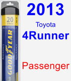 Passenger Wiper Blade for 2013 Toyota 4Runner - Assurance