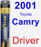 Driver Wiper Blade for 2001 Toyota Camry - Assurance