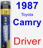 Driver Wiper Blade for 1987 Toyota Camry - Assurance