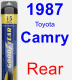 Rear Wiper Blade for 1987 Toyota Camry - Assurance