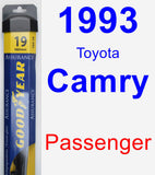 Passenger Wiper Blade for 1993 Toyota Camry - Assurance